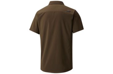 Image of Mountain Hardwear Canyon Pro Short Sleeve Shirt - Men's, Darklands, XXL 1764301925-XXL