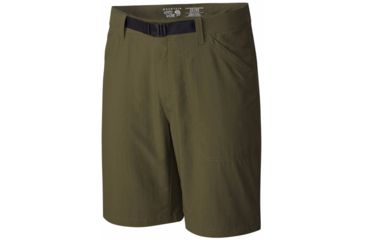 Image of Mountain Hardwear Canyon Short 9 Inch - Mens-Peatmoss-38 Waist