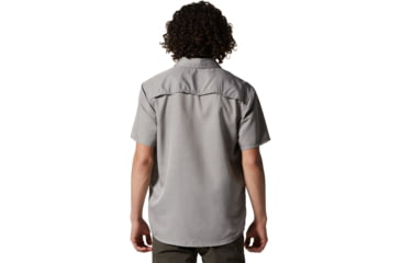 Image of Mountain Hardwear Canyon Short Sleeve Shirt - Mens, Manta Grey, XXL, 1648771073-XXL