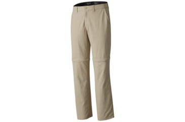 Image of Mountain Hardwear Castil Convertible Pant - Men's-Fossil-Short Inseam-30 Waist