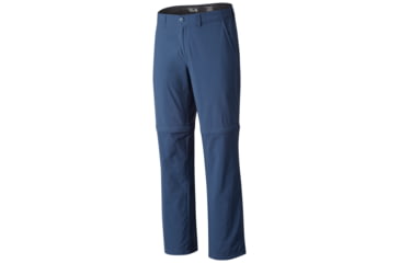 Image of Mountain Hardwear Castil Convertible Pant - Men's-Zinc-Short Inseam-30 Waist
