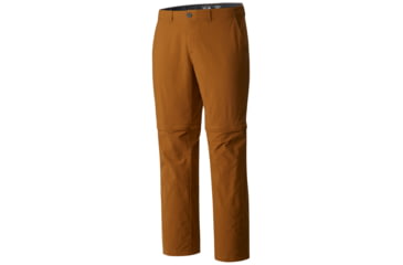 Image of Castil Convertible Pant - Mens-Golden Brown-Short Inseam-34 Waist