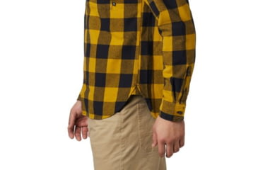 Image of Mountain Hardwear Catalyst Edge Long Sleeve Shirt - Mens, Dark Bolt, Medium, 1851101236-M