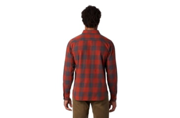 Image of Mountain Hardwear Catalyst Edge Long Sleeve Shirt - Mens, Rusted, Large, 1851101801-L