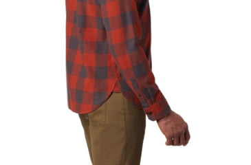 Image of Mountain Hardwear Catalyst Edge Long Sleeve Shirt - Mens, Rusted, Large, 1851101801-L