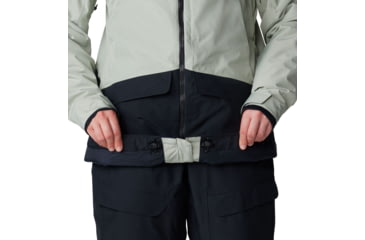 Image of Mountain Hardwear Cloud Bank Gore-Tex Jacket - Womens, White Sage, Extra Large, 2092451341-XL