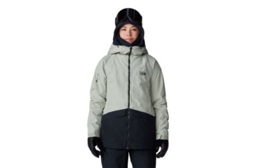 Image of Mountain Hardwear Cloud Bank Gore-Tex Jacket - Womens, White Sage, Extra Large, 2092451341-XL