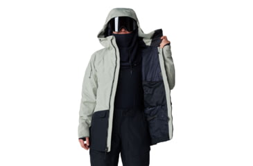 Image of Mountain Hardwear Cloud Bank Gore-Tex Jacket - Womens, White Sage, Extra Large, 2092451341-XL