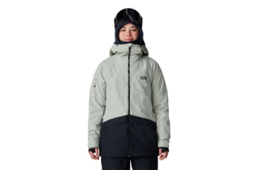 Image of Mountain Hardwear Cloud Bank Gore-Tex Jacket - Womens, White Sage, Extra Large, 2092451341-XL
