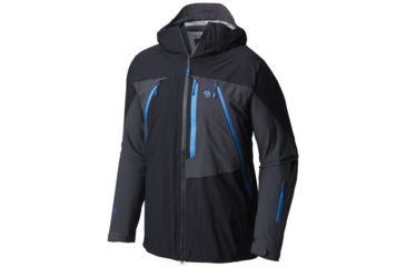 Image of Mountain Hardwear CloudSeeker Ski Shell Jacket - Mens, Black, Small, 1812571010-S