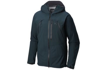 Image of Mountain Hardwear CloudSeeker Ski Shell Jacket - Mens, Blue Spruce, Medium, 1812571310-M