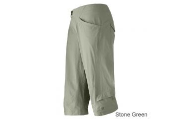 Image of Mountain Hardwear Cortina Falls Pedal Pusher - Women's - Stone Green-10