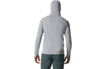 Image of Mountain Hardwear Crater Lake Long Sleeve Hoody - Men's, Glacial, M, 1982411-097-M