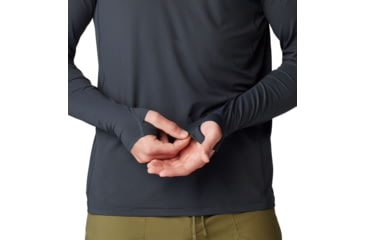 Image of Mountain Hardwear Crater Lake Long Sleeve Hoody - Mens, 004, S, 1982411-004-S