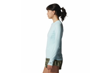 Image of Mountain Hardwear Crater Lake Long Sleeve Top - Womens, Pale Ice, Extra Large, 1982721428-Pale Ice-XL