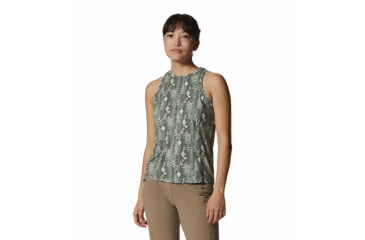Image of Mountain Hardwear Crater Lake Tank - Womens, Mantis Geo Print, Medium, 1986781362-Mt-M