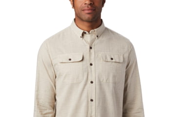 Image of Mountain Hardwear Crystal Valley Long Sleeve Shirt - Mens, Lightlands, Medium, 1879061164-M