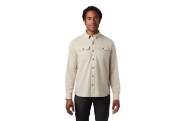 Image of Mountain Hardwear Crystal Valley Long Sleeve Shirt - Mens, Lightlands, Medium, 1879061164-M