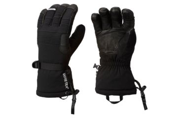 Image of Mountain Hardwear Cyclone GORE-TEX Gloves - Unisex, Black, Medium, 1844161010-M