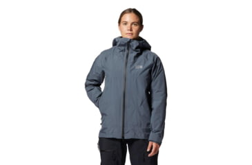 Image of Mountain Hardwear Dawnlight Gore-Tex Pro Jacket - Womens, Blue Slate, Extra Large, 2024641417-XL