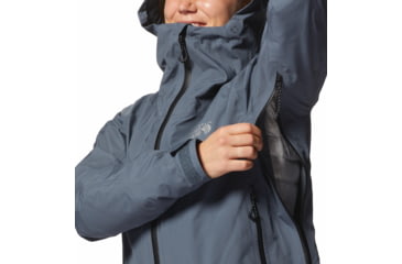 Image of Mountain Hardwear Dawnlight Gore-Tex Pro Jacket - Womens, Blue Slate, Medium, 2024641417-Blue Slate-M