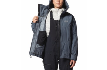 Image of Mountain Hardwear Dawnlight Gore-Tex Pro Jacket - Womens, Blue Slate, Medium, 2024641417-Blue Slate-M