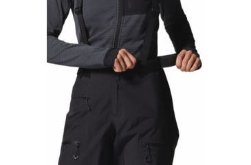 Image of Mountain Hardwear Dawnlight Gore-Tex Pro Pants - Womens, Black, Large, 2024651010-BLACK-L-R