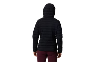 Image of Mountain Hardwear Deloro Down Full Zip Hoody - Womens, Black, Medium, 2004161010-Black-M