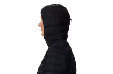 Image of Mountain Hardwear Deloro Down Full Zip Hoody - Womens, Black, Medium, 2004161010-Black-M