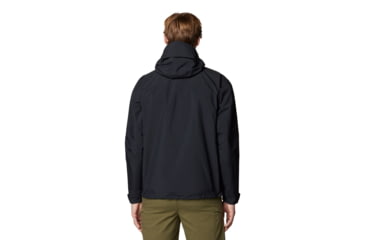 Image of Mountain Hardwear Dry Times Hooded Jacket - Mens, Black, XXL, 190423024940