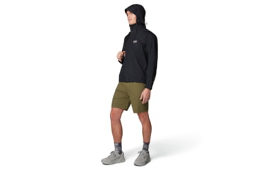 Image of Mountain Hardwear Dry Times Hooded Jacket - Mens, Black, XXL, 190423024940
