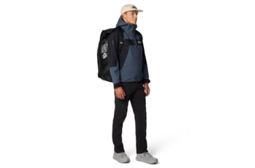 Image of Mountain Hardwear Dry Times Hooded Jacket - Mens, Moon Blue/Black, XL, 190423025039