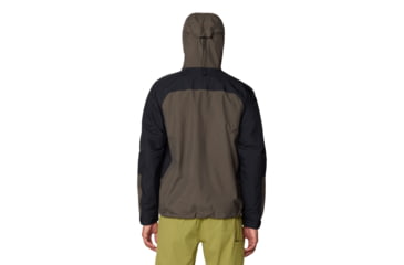 Image of Mountain Hardwear Dry Times Hooded Jacket - Mens, Ridgeline/Black, S, 190423024971