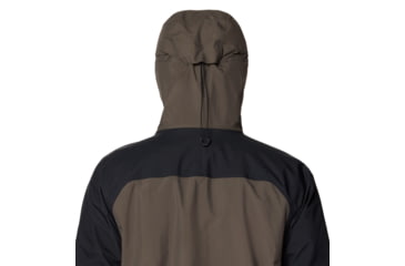 Image of Mountain Hardwear Dry Times Hooded Jacket - Mens, Ridgeline/Black, S, 190423024971
