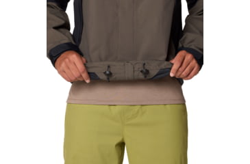 Image of Mountain Hardwear Dry Times Hooded Jacket - Mens, Ridgeline/Black, S, 190423024971