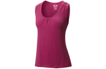 Image of Mountain Hardwear DrySpun Sleeveless T - Women's-Red Plum-Medium
