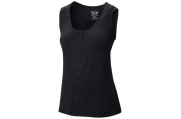 Image of Mountain Hardwear DrySpun Sleeveless T - Women's-Black-Large