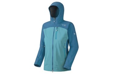 Image of Mountain Hardwear Drystein Jacket - Women's-Jewel/Oasis Blue-Small
