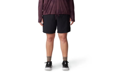 Image of Mountain Hardwear Dynama Extended Bermuda - Women's, Black, 3XxR, 2095492-010-3XxR