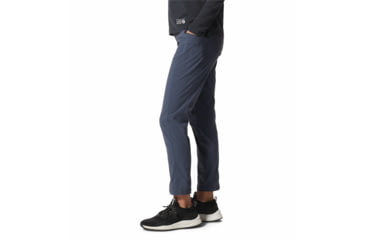 Image of Mountain Hardwear Dynama High Rise Ankle Pants - Womens, Blue Slate, Medium, 1946291417-Blue Slate-M-R