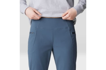 Image of Mountain Hardwear Dynama High Rise Ankle Pants - Womens, Moon Blue, XLx5, 2095521-430-XXSxR