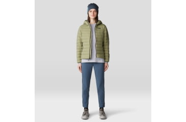 Image of Mountain Hardwear Dynama High Rise Ankle Pants - Womens, Moon Blue, XLx5, 2095521-430-XXSxR