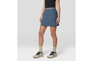 Image of Mountain Hardwear Dynama Etended Skort - Women's, Moon Blue, 2XxR, 2110602-430-2XxR