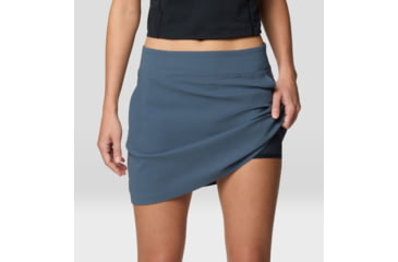 Image of Mountain Hardwear Dynama Etended Skort - Women's, Moon Blue, 2XxR, 2110602-430-2XxR