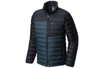 Image of Mountain Hardwear Dynotherm Down Insulated Jacket - Mens, Blue Spruce, Small, 1616701310-S