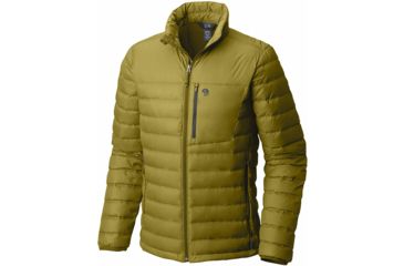 Image of Mountain Hardwear Dynotherm Down Insulated Jacket - Mens, Dark Citron, Medium, 1616701358-M