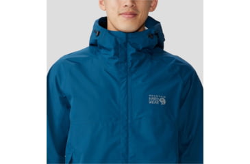 Image of Mountain Hardwear Exposure/2 Gore-Tex Paclite Jacket - Mens, Dark Caspian, Large, 1929851418-L