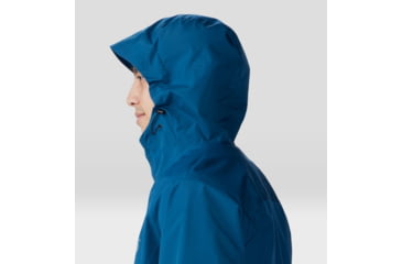 Image of Mountain Hardwear Exposure/2 Gore-Tex Paclite Jacket - Mens, Dark Caspian, Large, 1929851418-L