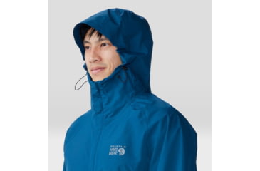 Image of Mountain Hardwear Exposure/2 Gore-Tex Paclite Jacket - Mens, Dark Caspian, Large, 1929851418-L
