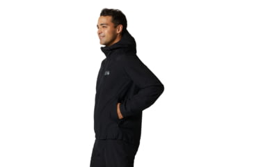 Image of Mountain Hardwear Exposure/2 Gore-Tex Paclite Jacket - Mens, Tex Pacl-Black, Large, 1929851010-Tex Pacl-Black-L